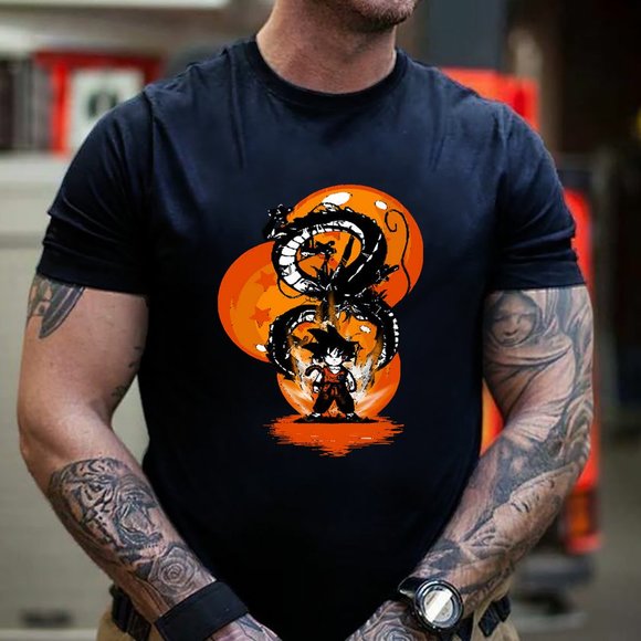 Boy With The Dragon T-Shirt - Picture 1 of 1